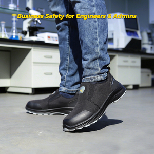 Scarpe Antinfortunistiche Slip-On S1P Safetoe |   Puntale e intersuola compositi |   Elastico e leggero |   per Ispettori e Tecnici - Product Image 3
