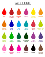 24 couleurs de pigments Lakerain à double usage eau et huile, colorant alimentaire, bricolage, gloss à lèvres, matières premières, crème, décoration de gâteaux, fait main