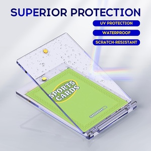 ซองใส่การ์ดสะสมแม่เหล็ก SKYJOY 50 ชิ้น 35PT แบบ One Touch วัสดุ PVC คุณภาพพรีเมียม ป้องกันรังสียูวี ไม่มีฝาปิด ขนาด 3x4 นิ้ว สำหรับการ์ดเบสบอล - Product Image 6