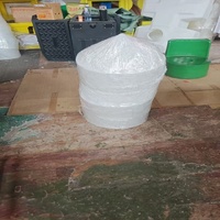 Couvre-pilier de ponton en PE, chapeau de pilier en PE, rotomoulage, capuchon de pilier en PE, marina