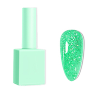Vente en gros de 15ml de gel de peinture à haute compatibilité de couleurs vernis à ongles OEM ensemble de vernis gel avec source de lampe LED