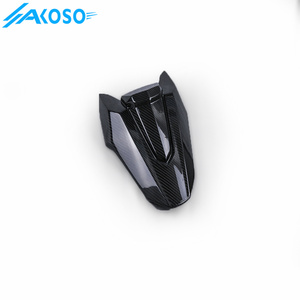 ฝาครอบเบาะหลังมอเตอร์ไซค์คาร์บอนไฟเบอร์แห้<span class=keywords><strong>ง</strong></span> AKOSO สำหรับ Honda CB650F <span class=keywords><strong>CBR650F</strong></span> ปี 2014-2018 CB650R CBR650R ปี 2019+ - Product Image 3