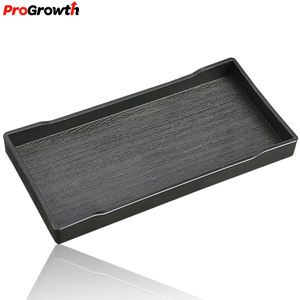 Hotel camera degli ospiti rettangolare <span class=keywords><strong>vassoio</strong></span> di plastica grano di legno antiscivolo tazza bagno <span class=keywords><strong>da</strong></span> toilette <span class=keywords><strong>vassoio</strong></span> di melamina commerciale all'ingrosso - Product Image 5