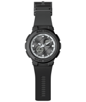 Herren Sportliche Analog-Quarzuhr mit Alarm Leuchtendes Harzgehäuse TPU-Armband Uhr 50 Bar Wasserdicht