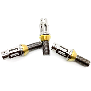 Support allemand GR5 taper seat m14 Auto automobile en alliage de titane, boulons de roue, écrous, kit de <span class=keywords><strong>goujon</strong></span> pour BMW <span class=keywords><strong>Audi</strong></span> astra - Product Image 6