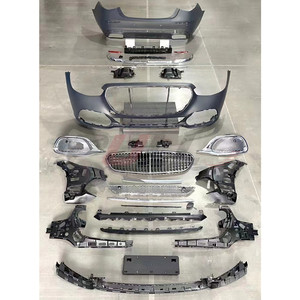Kit de carrocería para Mercedes Benz Clase <span class=keywords><strong>S</strong></span> W223 a <span class=keywords><strong>Maybach</strong></span> Style <span class=keywords><strong>2021</strong></span> Kit de carrocería con parachoques Rejilla Tubos de escape - Product Image 6