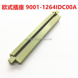 ซ็อกเก็ตยุโรป DIN41612 9001-1264IDC00A 364แบบเจาะรูตรง3แถว64คอร์3*32P 96P แบบกด - Product Image 2