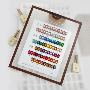 ชุดเจลทาเล็บแมวตาแมว MIMAGPIE 38 สี แบบ OEM ปราศจากสาร HEMA และ TPO พร้อมรับผลิตแบรนด์ส่วนตัว กลิตเตอร์แม่เหล็ก เจลยูวีสำหรับทาเล็บ อุปกรณ์ทำเล็บ - Product Image 2