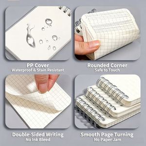 Libreta Personalizada con Logotipo A7, Mini Libreta de Espiral, Portátil, de Bolsillo, Páginas en Blanco, 80 Hojas, para Tomar Notas, Dibujar, Listas de Viaje - Product Image 3