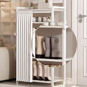 Organisateur de rangement, étagère à chaussures pour entrée, salon, chambre à coucher, étagères à chaussures uniques, design moderne, étagère à chaussures avec siège - Product Image 3