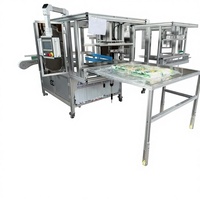 Machine d'emballage automatique de bouteilles en plastique vides, machine d'emballage de bouteilles de lait