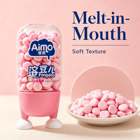 Poudre de protéines de biscuits aux fruits Aimo et probiotiques, saveur sucrée, texture semi-molle, 16 g, durée de conservation de 12 mois, boîte