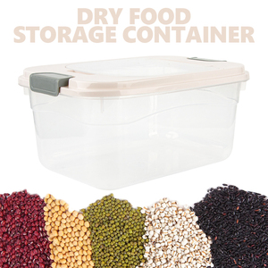 Gloway khô thực phẩm lưu trữ <span class=keywords><strong>container</strong></span> gạo trong suốt hộp lưu trữ thực phẩm hộp lưu trữ cho nhà bếp Gạo Hạt <span class=keywords><strong>container</strong></span> - Product Image 2