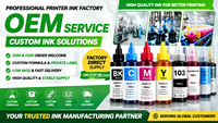 Tinta Sublimasi Eco Solvent UV DTF Langsung dari Pabrik, Tinta Cetak Tekstil Digital, Pemasok Grosir OEM ODM