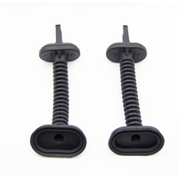 Manchons de protection pour câblage de portière de voiture en EPDM - Joints ondulés en caoutchouc moulés sur mesure pour la protection des faisceaux de câbles automobiles IATF16949