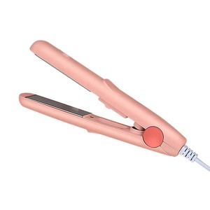 Équipement de beauté Technologie de chauffage PTC Soins personnels Tondeuses à cheveux humains Bigoudi Fers à friser Mini fer à lisser - Product Image 1