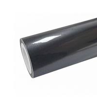 Vente en gros de film d'enveloppe pour voiture de couleur gris graphite métallique ultra brillant Film d'enveloppe pour voiture vinyle Film de protection automobile