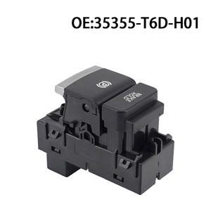Interruptor de Freno de Mano 35355-T6D-H01 para Honda Odyssey, Botón de Interruptor de Freno de Estacionamiento para Equipo de Estacionamiento - Product Image 1