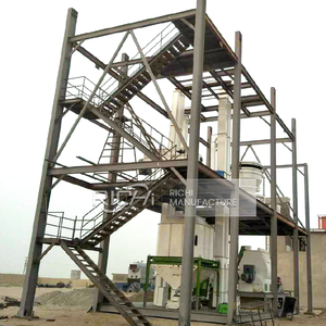 Richi 55Kw điện động vật Thức ăn viên dây chuyền <span class=keywords><strong>s</strong></span>ản xuất tùy chỉnh 5-7t/h gà gia <span class=keywords><strong>s</strong></span>úc lúa mì rơm động vật Thức ăn viên máy - Product Image 5