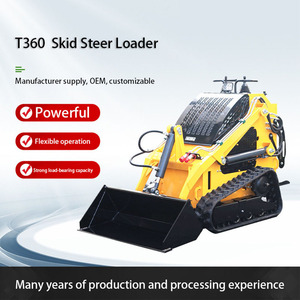 Thương hiệu mới koop T360 Skid chỉ đạo loader-Miễn phí vận chuyển trên giá rẻ DIESEL Mini ez-t360 Crawler Dozer - Product Image 2