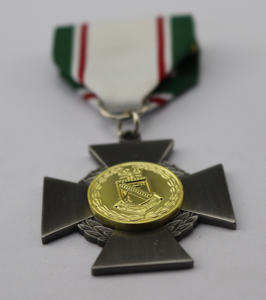 プレミアムメタルアートワークキャスト記念メダル自然 & 幾何学的デザイン彫刻ロゴ & クロス - Product Image 4