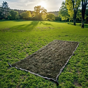 Thể thao ngoài trời <span class=keywords><strong>Camo</strong></span> ghillie Net cỏ chăn Polyester ngụy trang dày đặc hơn lưới ẩn lưới cho săn bắn rèm - Product Image 6