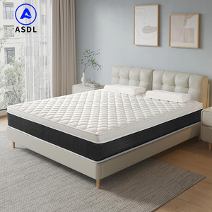 Sang trọng đôi Vua Kích thước chỉnh hình massage Nệm cuộn túi mùa xuân Bộ nhớ bọt nệm - Product Image 2