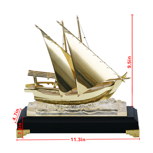 <span class=keywords><strong>Venta</strong></span> al por mayor <span class=keywords><strong>de</strong></span> <span class=keywords><strong>Velero</strong></span> chapado <span class=keywords><strong>en</strong></span> oro decorativo <span class=keywords><strong>de</strong></span> metal árabe personalizado MODELO <span class=keywords><strong>DE</strong></span> <span class=keywords><strong>velero</strong></span> para la <span class=keywords><strong>venta</strong></span> con base acrílica - Product Image 3