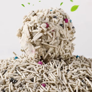 안정적인 공급 화이트 고양이 모래 벤토나이트 pH 건강 고양이 모래 천연 벤토나이트 분쇄 두부 고양이 모래 - Product Image 2