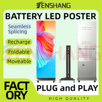 Letrero de Menú LED Recargable de Doble Cara, Módulos Magnéticos para Carteles LED, Panel de Fácil Cambio para Cafeterías y Tiendas Minoristas