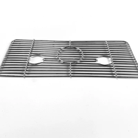 Grilles de barbecue en acier inoxydable 304 robustes, fabrication directe d'usine, OEM, taille personnalisée, grilles de remplacement pour barbecue au charbon de bois