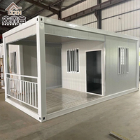 Cabine mobile modulaire de luxe, maison préfabriquée miniature, maison portable en kit, conteneur détachable pour atelier, bureau, maisons conteneurs