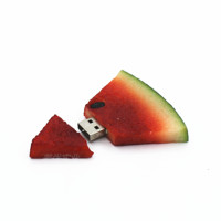 DZ-001 promosi kustom 256gb pvc semangka USB flash drive massal murah bentuk buah usb disk
