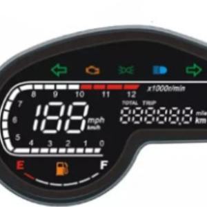 Instruments LCD pour moto adaptés aux modèles DM200, DM250, XR190, Crossmax200, compteur de vitesse numérique pour moto - Product Image 4