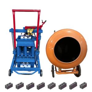 Offre Spéciale – Machine à Briques Inclinée Économique 2-45, Unité Mobile Combinée de Malaxage et de Moulage du Béton, Garantie d'un an - Product Image 2