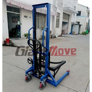 400Kg 용량 드럼 핸들링 장비 오일 드럼 리프터 및 틸터, 핸들링 장비 유압 드럼 트럭 리프터 - Product Image 2