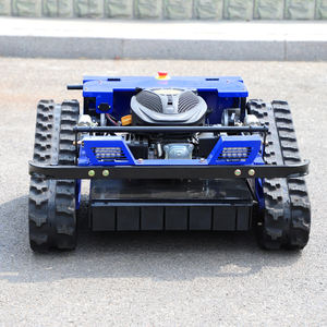 จัดส่งฟรีอินฟรอนต์500มม. ความกว้างรีโมทเครื่องตัดหญ้า RC หุ่นยนต์ตัดหญ้าภูมิประเทศทั้งหมดใช้ในบ้านชุดใบมีดรถปราบดิน - Product Image 3