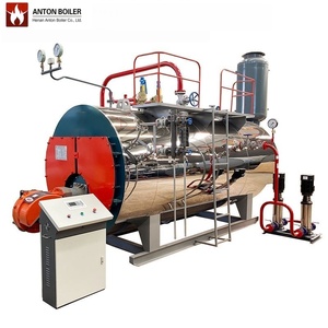 Nuevas calderas de vapor industriales horizontales de tubo de fuego de doble combustible de baja presión, entre las 10 mejores de China, con certificación CE y ahorro de energía ANTON - Product Image 5