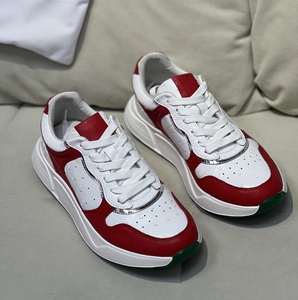 Zapatillas Casuales con Cordones de Piel de Avestruz 100% Edición Personalizada OEM - Zapatos de Lujo Cómodos para Parejas de Verano/Invierno - Product Image 2