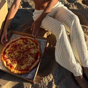 High Waist Straight Leg <b>Pants</b> Made Of Soft Stretch FabricSimple Solid Color Design, Loose Fit Casual Trousers ForWomen - Product Image 1