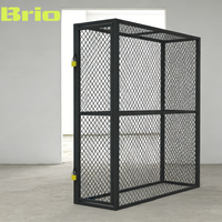 Meuble de bureau BRIO à double porte battante sur mesure, compatible avec les classeurs pour l'organisation et l'archivage des documents