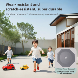 Peinture pour sols à base d'eau ETERNI WB101, revêtement acrylique à séchage rapide anti-poussière pour sols en béton, peinture pour sols à base d'eau, directement de l'usine - Product Image 5