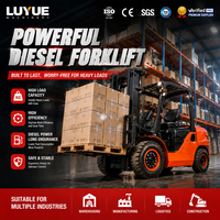 Harga Pabrik Forklift Diesel 3 Ton 3000kg Peralatan Penanganan Material untuk Penggunaan Gudang