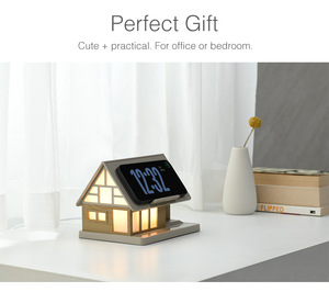 Đèn ngủ LED không dây sạc 15W tích hợp tiếng ồn trắng, mẫu mới xuyên biên giới <span class=keywords><strong>2025</strong></span>, dành cho điện thoại di động, đèn bàn cạnh giường ngủ, điều khiển cảm ứng - Product Image 6