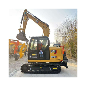 Excavatrice Caterpillar 307E2 modèle 2024, machine forestière CAT de 7 tonnes, excavatrice mini CAT307 306 d'occasion - Product Image 2