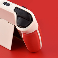 Laudtec tout compris 360 degrés poignée en peau de vache respectueuse de la peau étui de protection pour Steam Deck Yxj01 Machine Palm jeu accessoires