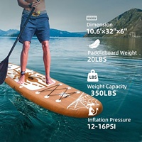 2025 prix de gros d'usine Paddle gonflable Sup Board pour la natation, le yoga