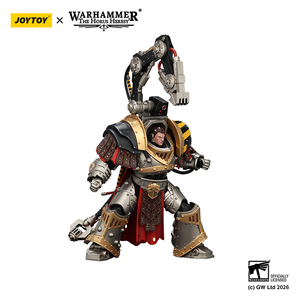 Figura de Acción Coleccionable JOYTOY Serie <span class=keywords><strong>Warhammer</strong></span>, The Horus Heresy Iron Warriors Warsmith, Escala 1/18, Modelo Articulado - Product Image 5