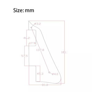 Battipenna per Chitarra Elettrica 4Ply Ivory Pearl LP per Accessori Chitarra - Product Image 6