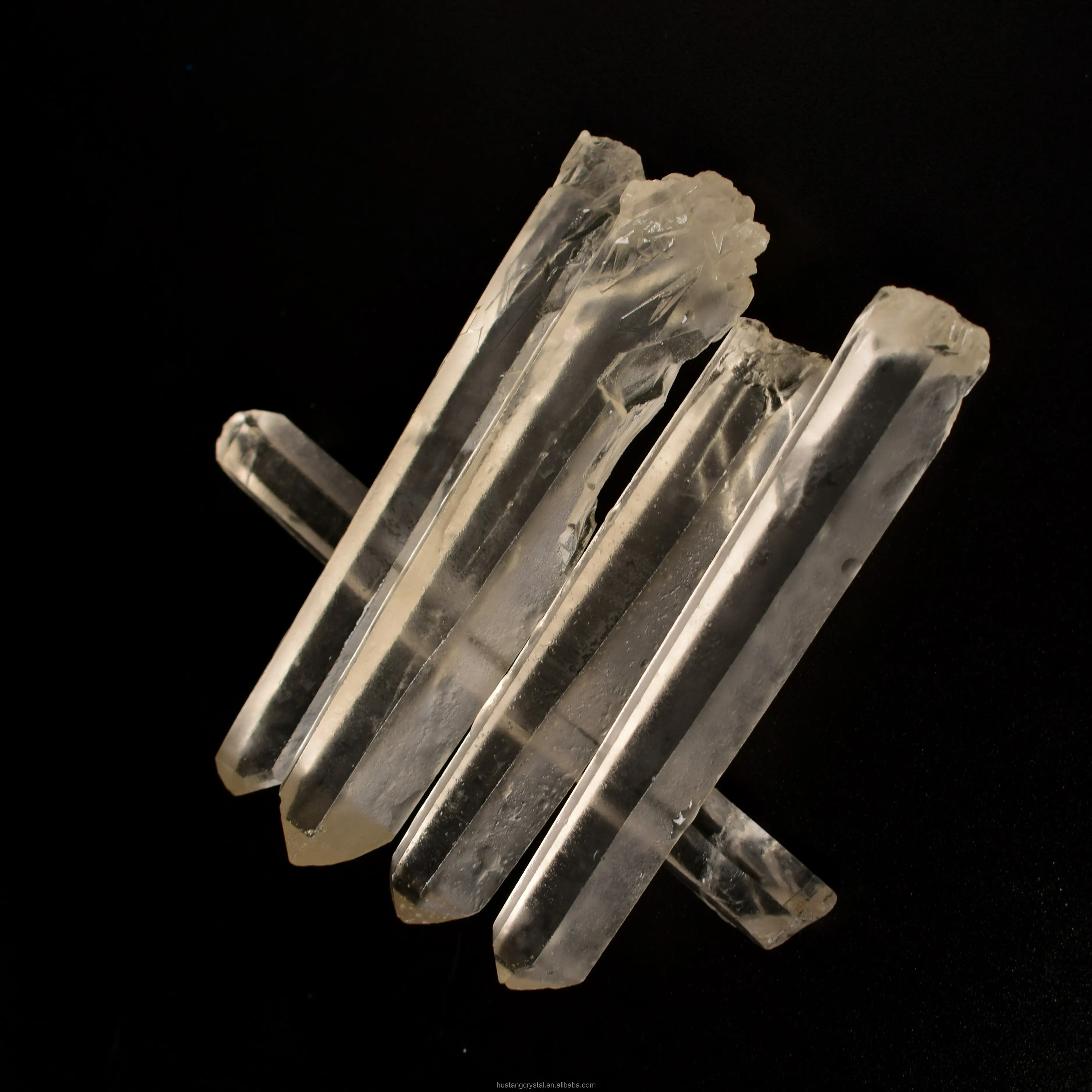 Hochwertiger natürlicher Quarz-Roh stein Sauberer Quarz kristall punkt zur Heilung